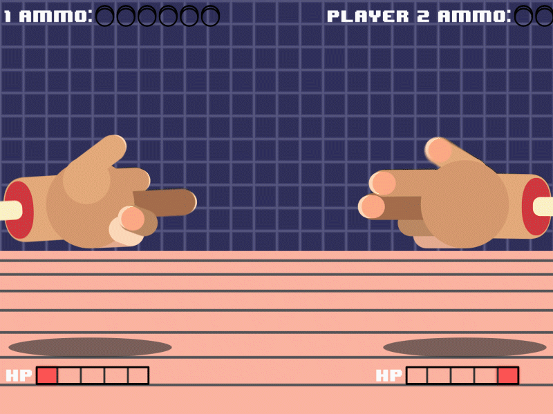 Finger Guns the Game Game Play by Evan Peter on Dribbble