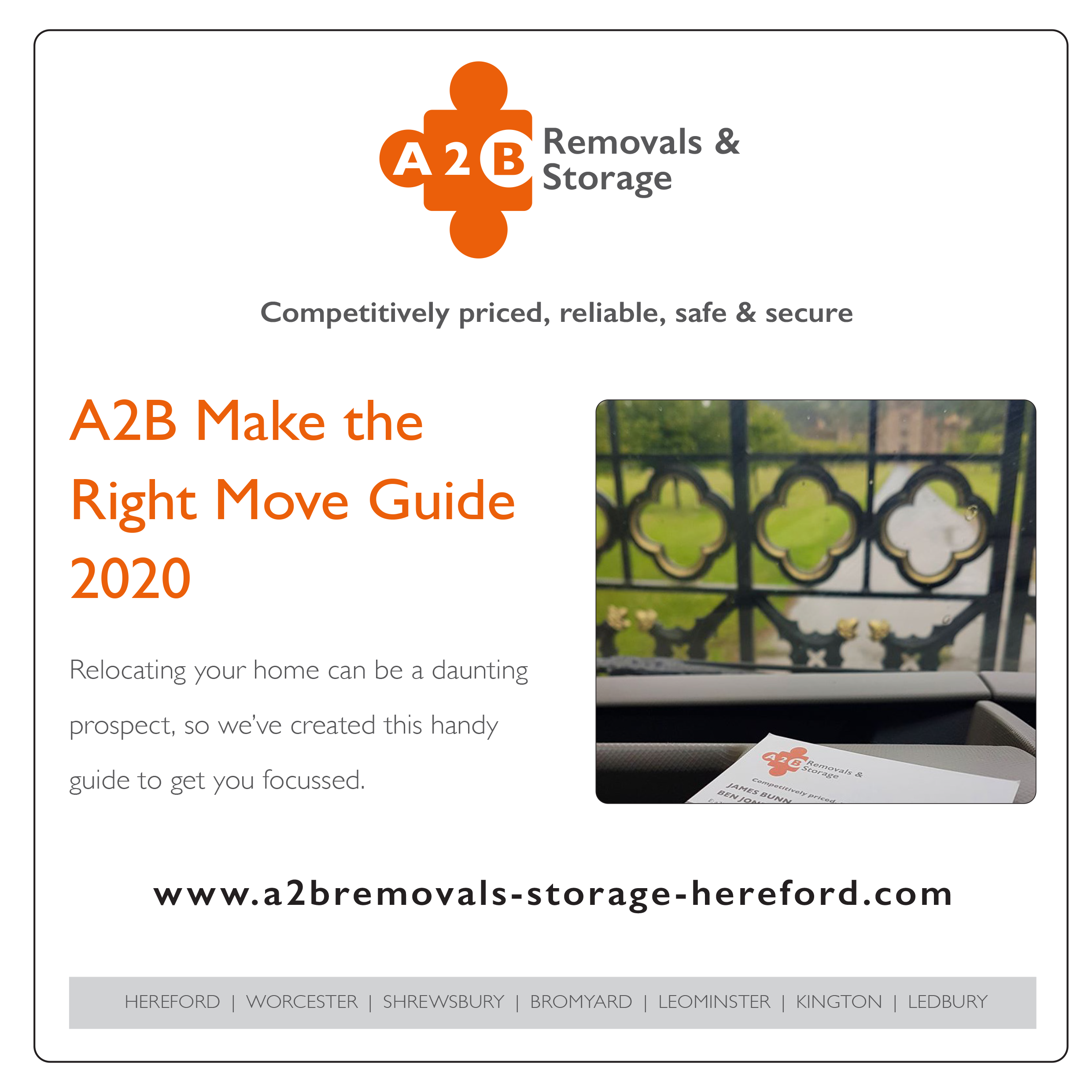 A2B Removals & Storage Hereford
