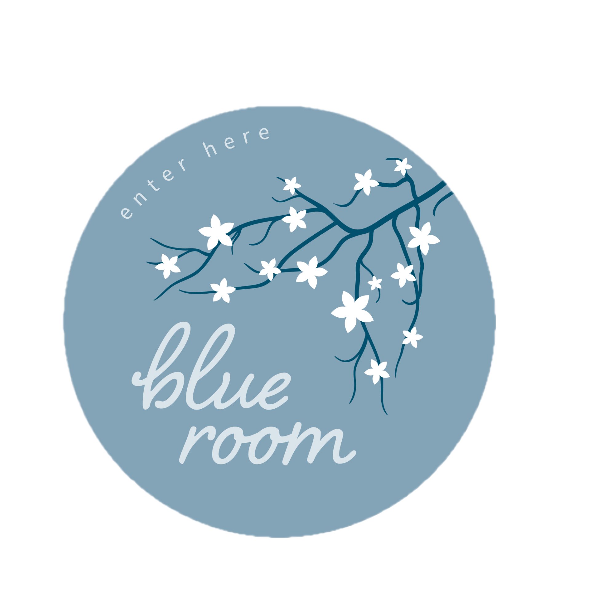 blue room norwell logo