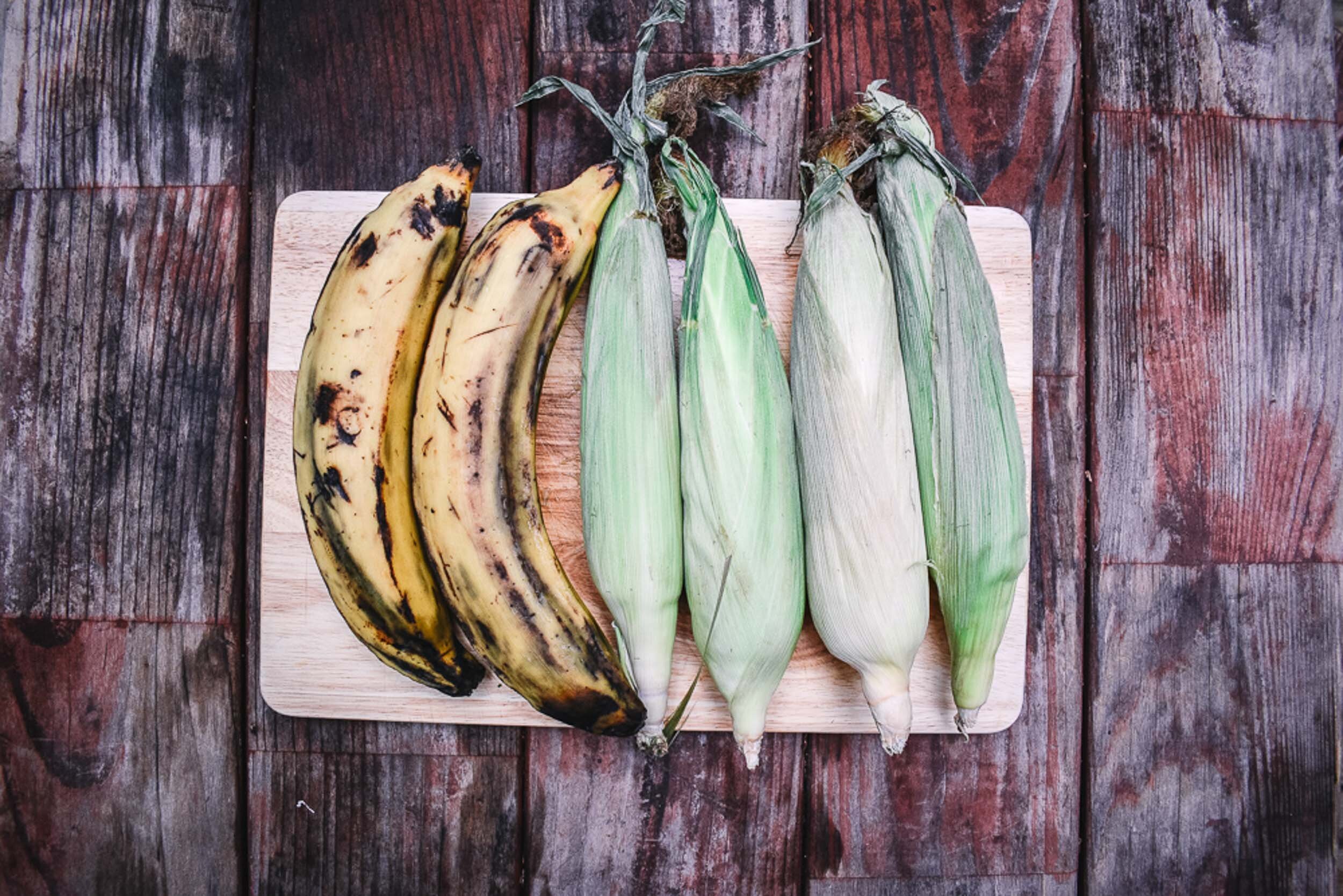 corn-plantains