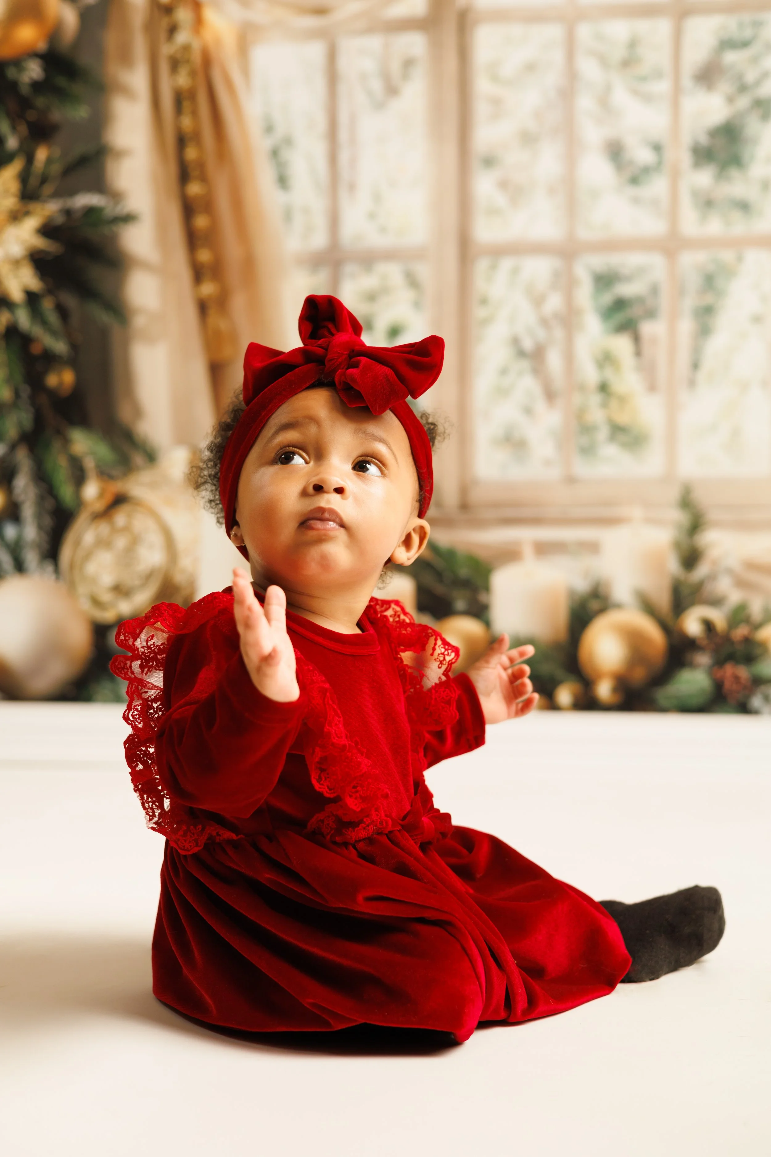 Studio Christmas mini sessions at Jackie Larkin Photography in Picayune, Mississippi. Serving all of South Mississippi and Southeast Louisiana.