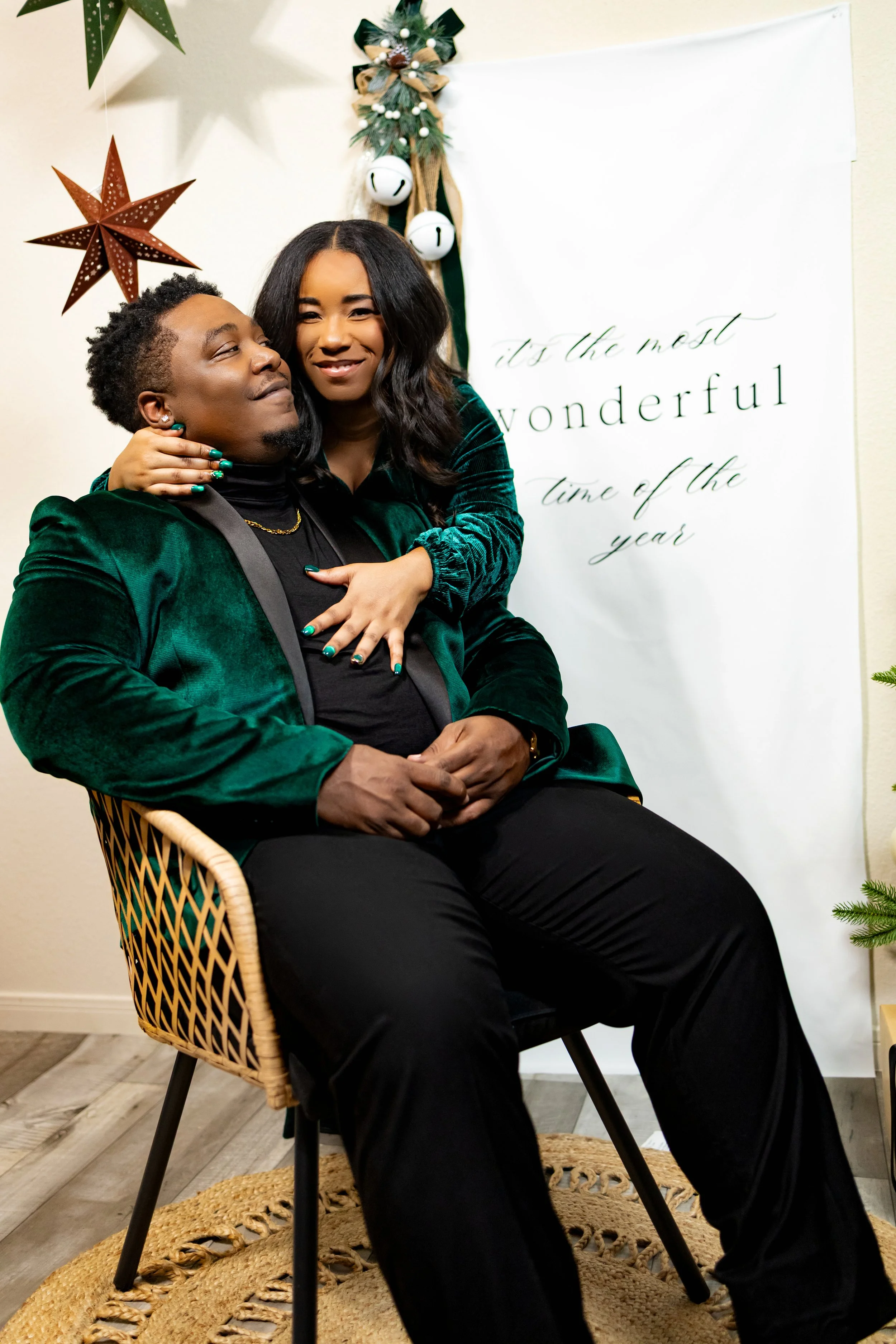 Studio Christmas mini sessions at Jackie Larkin Photography in Picayune, Mississippi. Serving all of South Mississippi and Southeast Louisiana.