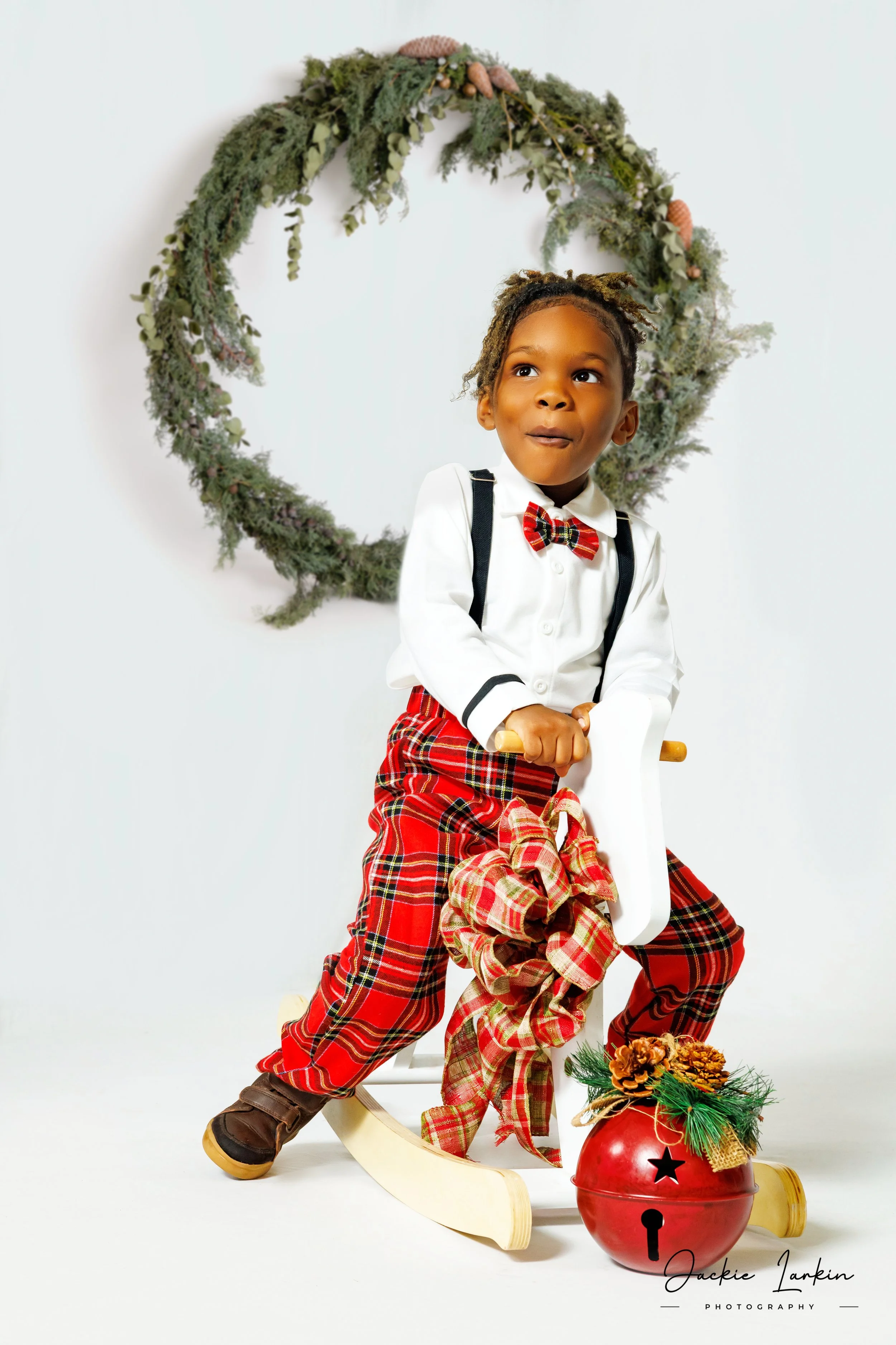 Studio Christmas mini sessions at Jackie Larkin Photography in Picayune, Mississippi. Serving all of South Mississippi and Southeast Louisiana.