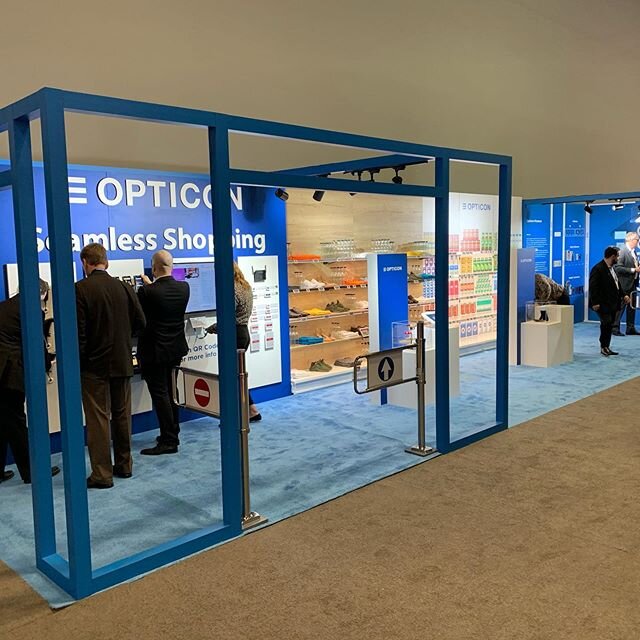 Happy Monday everyone! I know it&rsquo;s not Thursday but we&rsquo;re posting a throwback anyway because we are #different and #marchtoourownbeat...okay enough of that. This is one of our booths from the @nrf show in the @javitscenter. And while the 