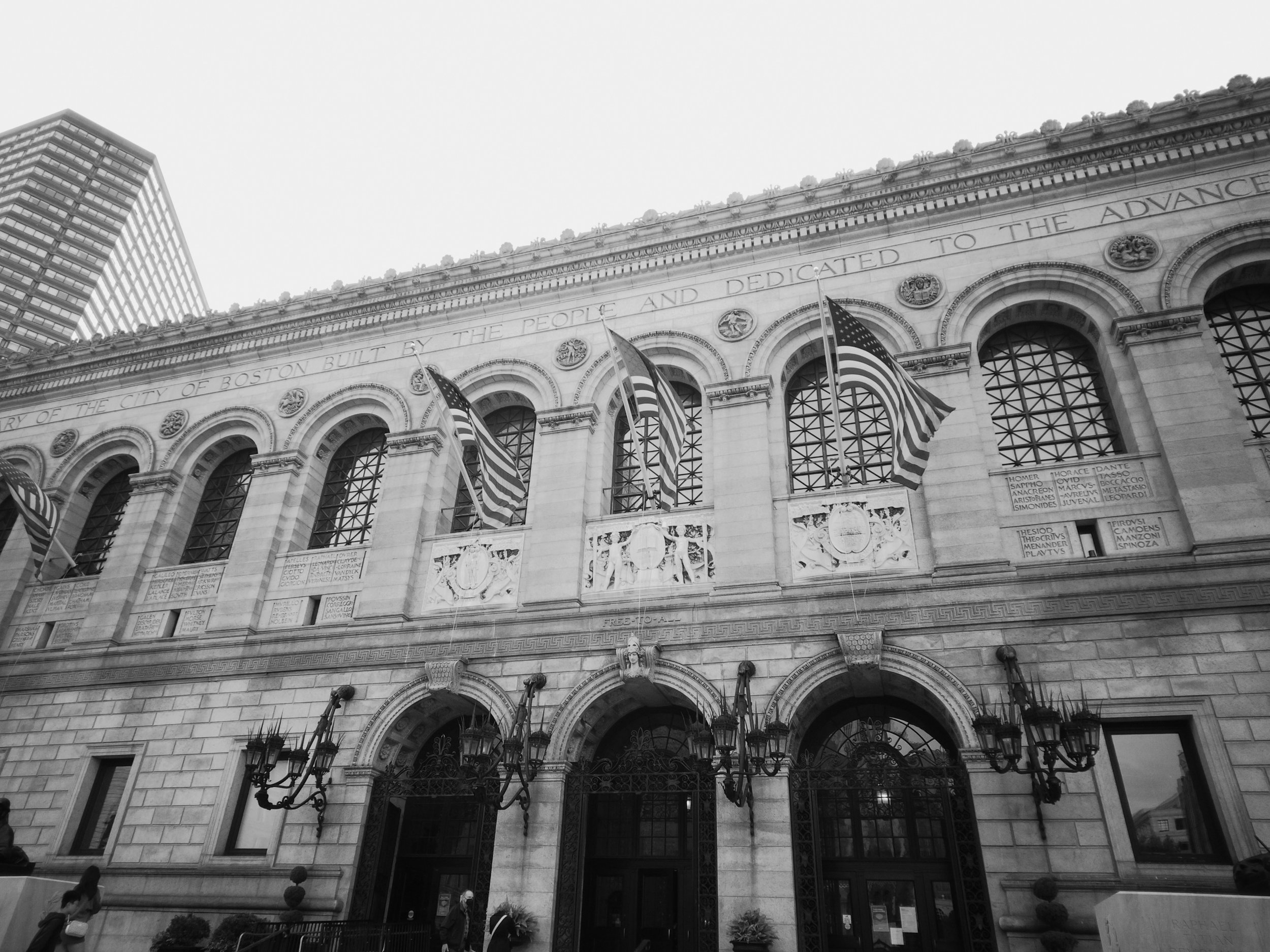 it's literally the first free library in the US (est. 1848!)