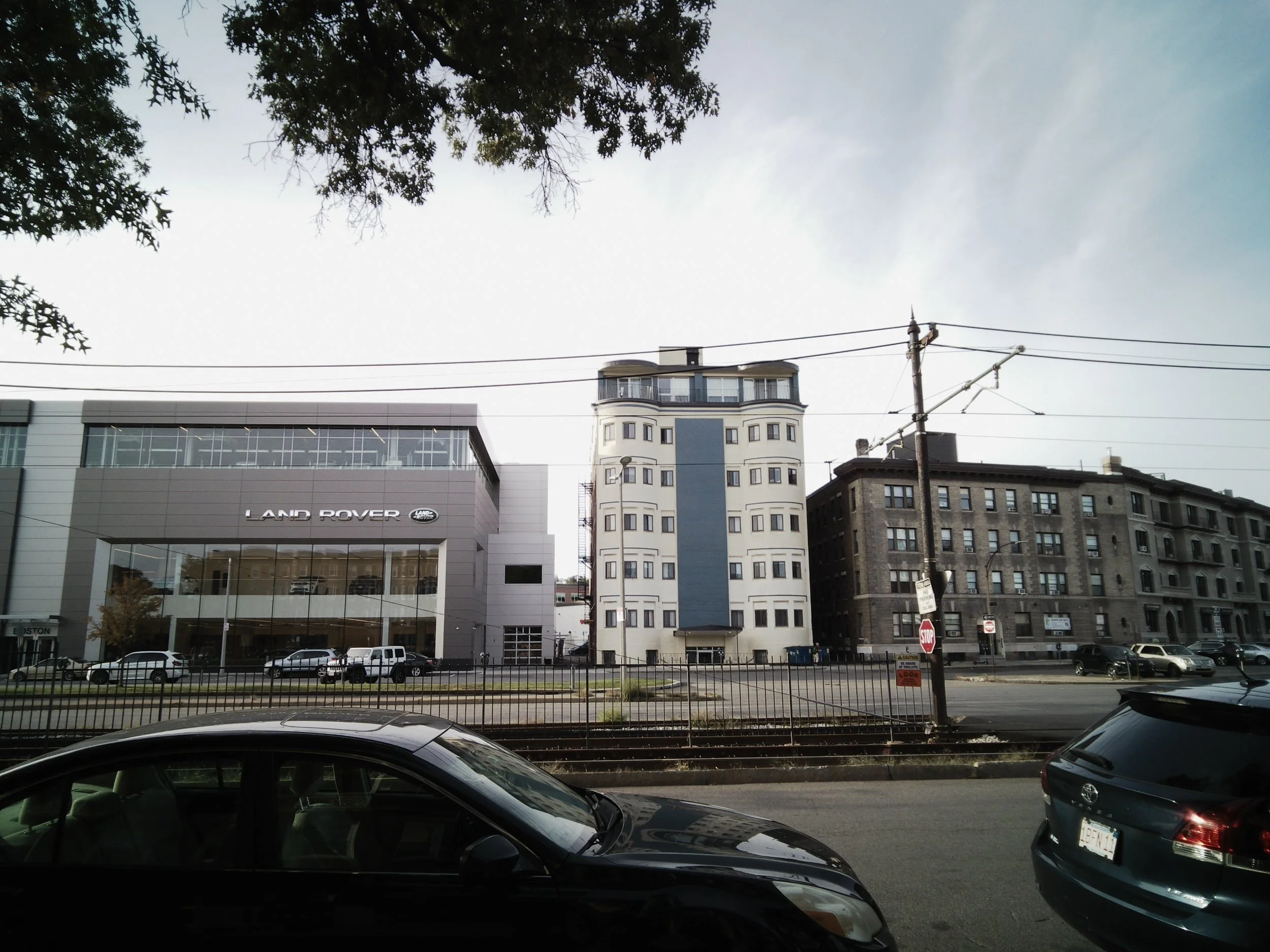 was this building always here? I can't recall... but it looks like two mini lighthouses 