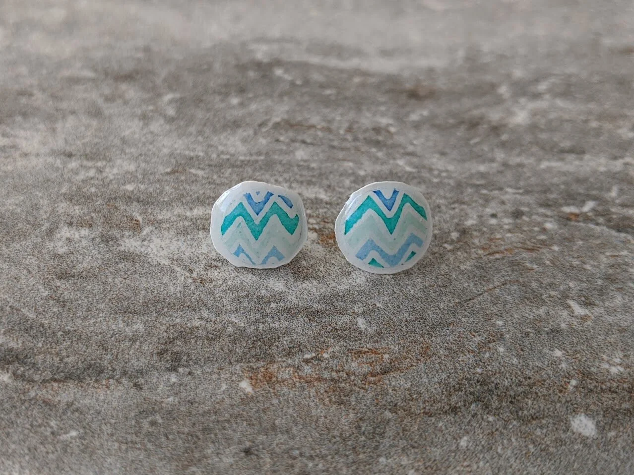Turkey Eggshell Earrings