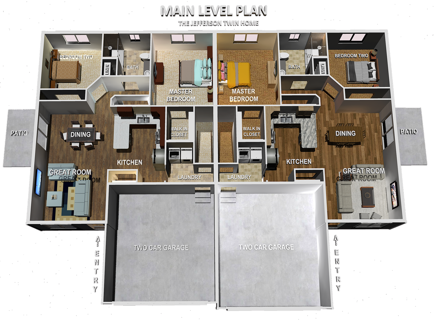 Twin Homes — C&M Home Builders