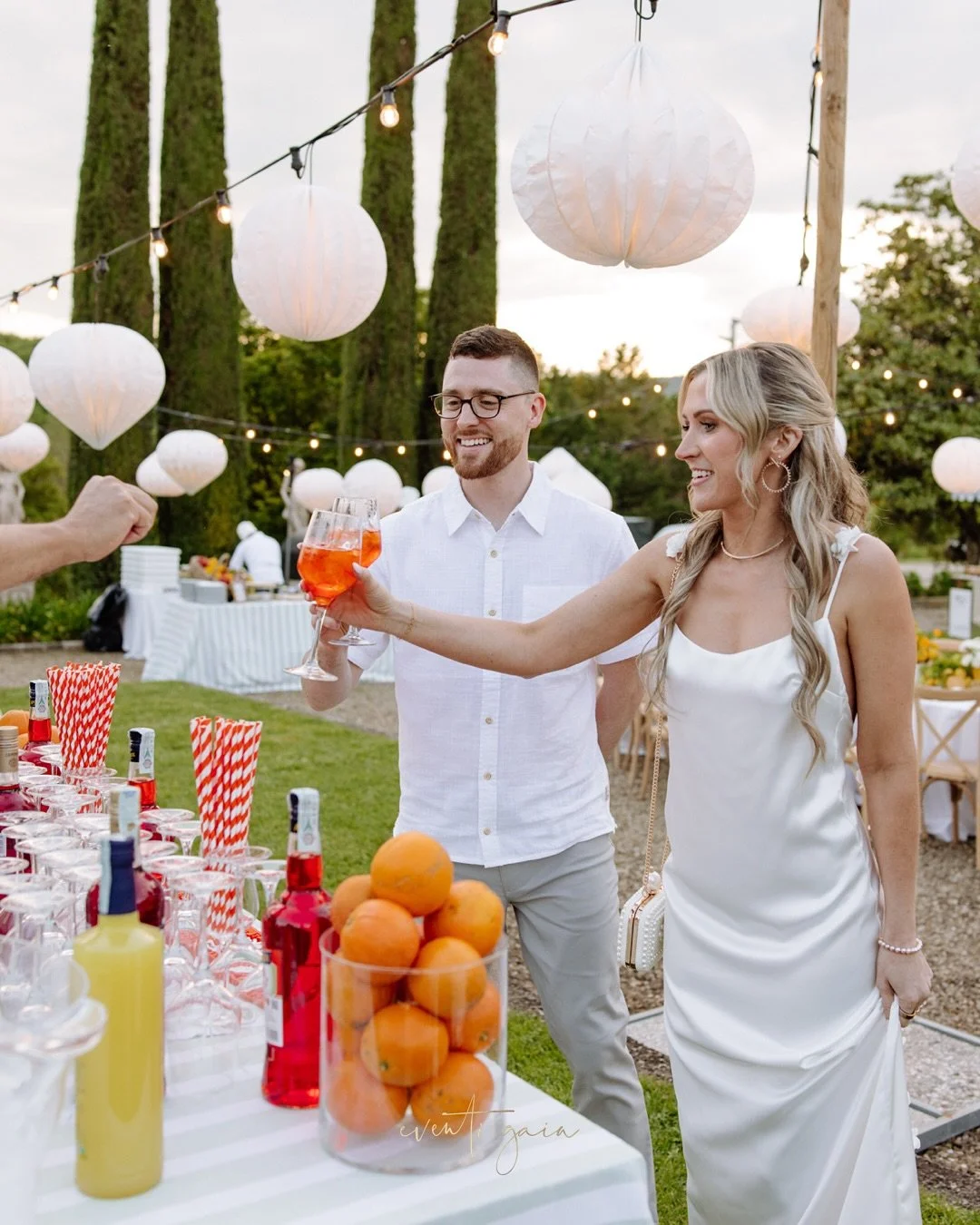 Some call it a cocktail. We call it a mood &mdash; bright, balanced, and unapologetically chic. The essence of la dolce vita, captured in every pour. 🍹
Our Spritz bar? Simply the best kind of luxury. 🍹
Spritz is always a good idea.

#eventigaia #sp