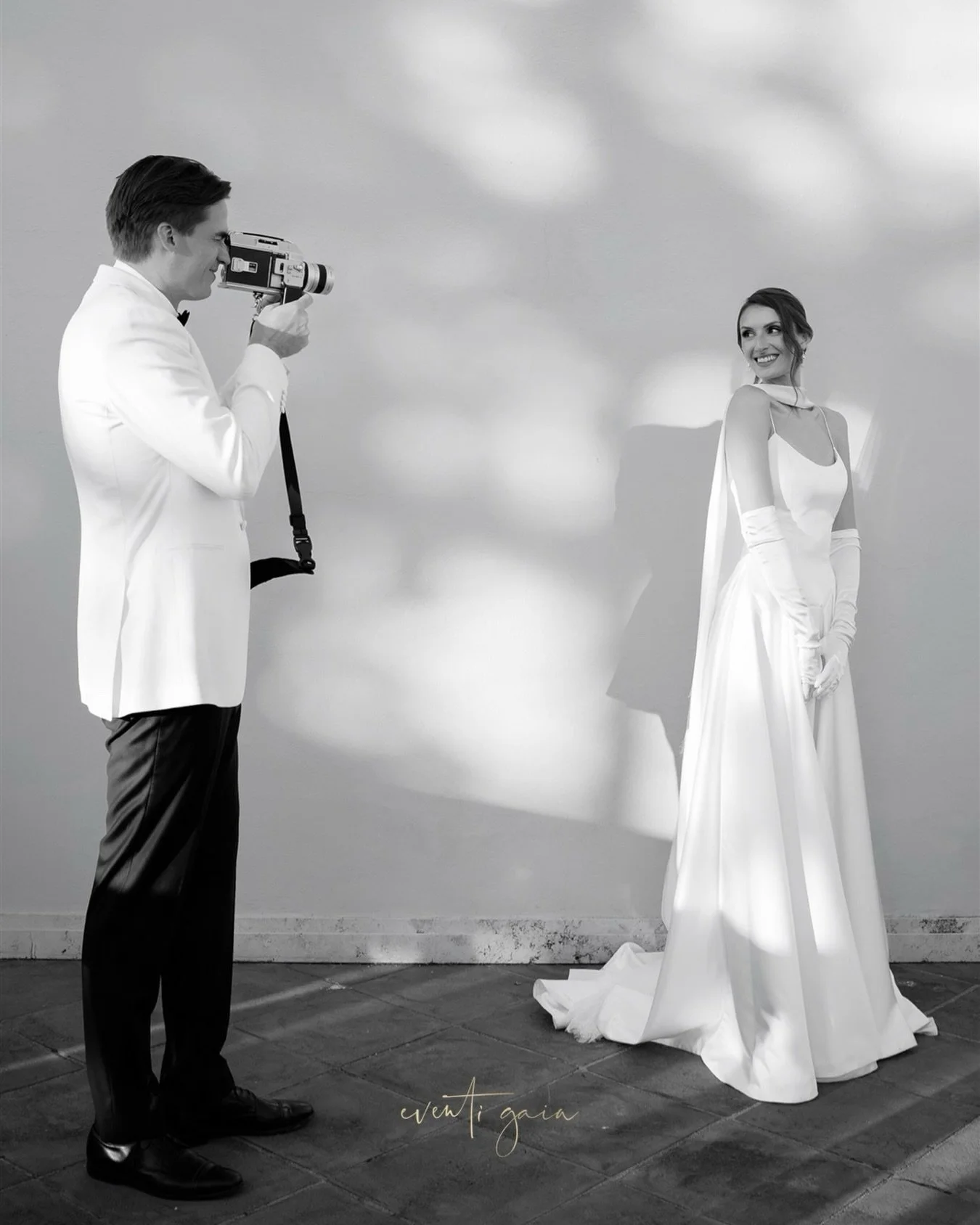 One of my favorite moments: him filming her glow 🥹😍
🤍🎥
This is why I love what I do &mdash; for moments like this. ✨

#eventigaia #destinationwedding #tuscanwedding #weddinginitaly