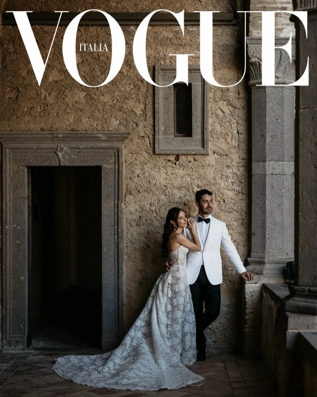 Brittany and Tyler&rsquo;s wedding is featured in @vogueitalia 🤍
A weekend that felt like a dream &mdash; candlelit dinners, castle views, black &amp; white dance floors. 

Forever grateful to everyone who helped me brought this vision to life and m