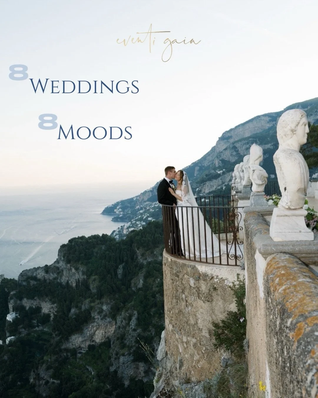 8 weddings. 8 distinct moods. 
One philosophy: every celebration should feel deeply personal, effortlessly beautiful, and unforgettable. Which aesthetic speaks to you? 💫

1️⃣ Coastal Romance
2️⃣ Italian Castle
3️⃣ Timeless White
4️⃣ Garden Glamour
5