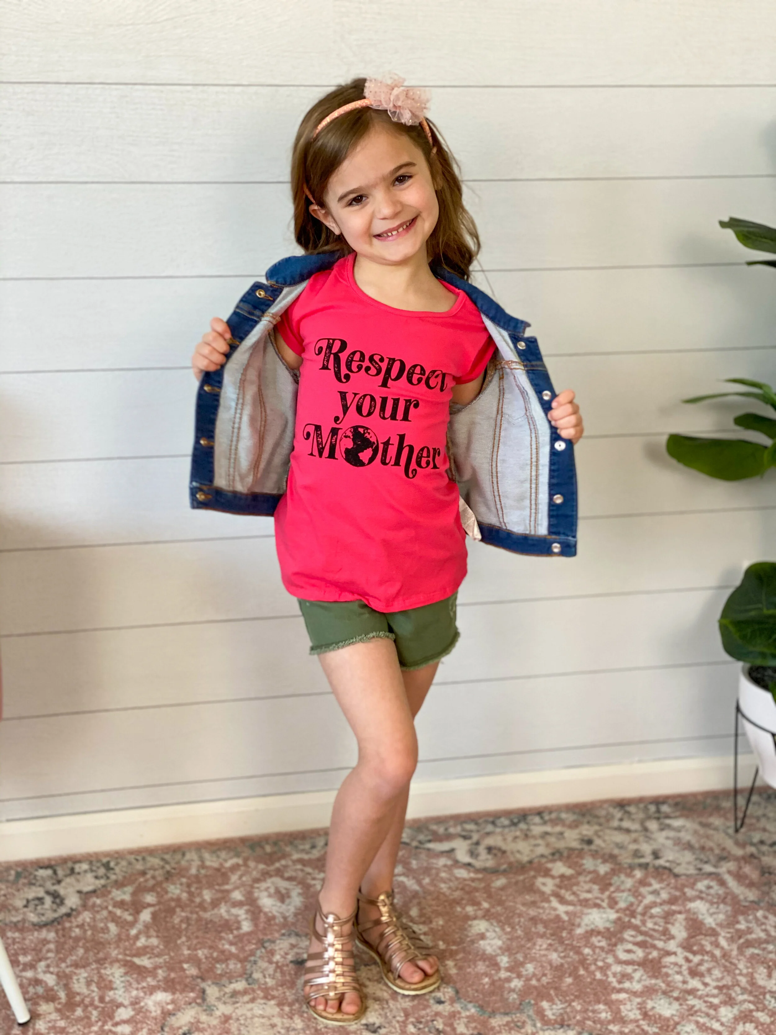 Mother Graphic Tee For Girls 