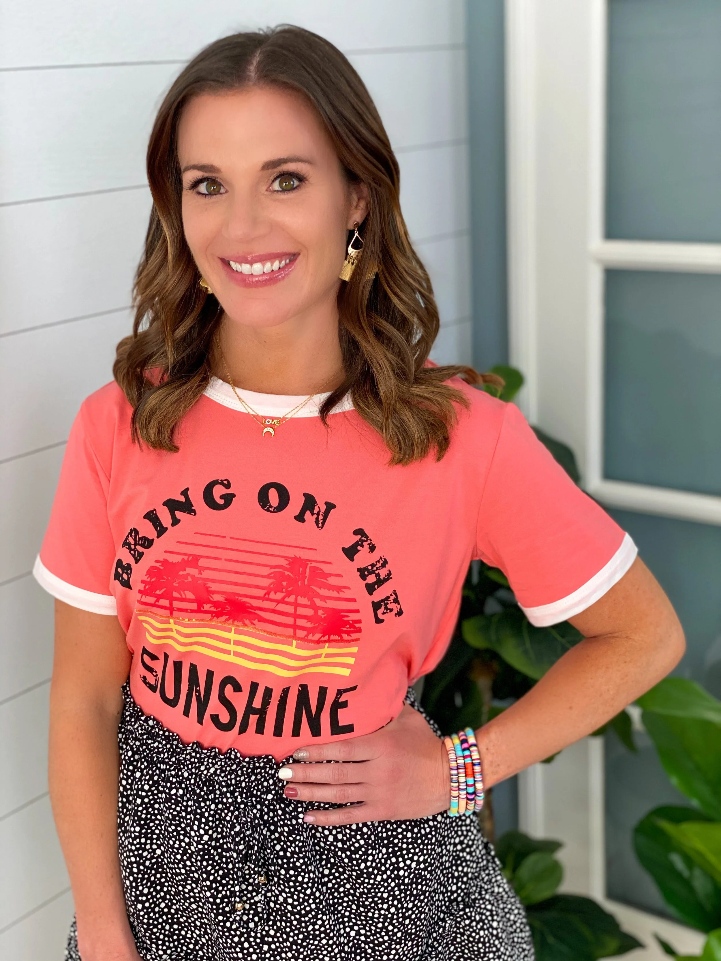 sunshine graphic tee