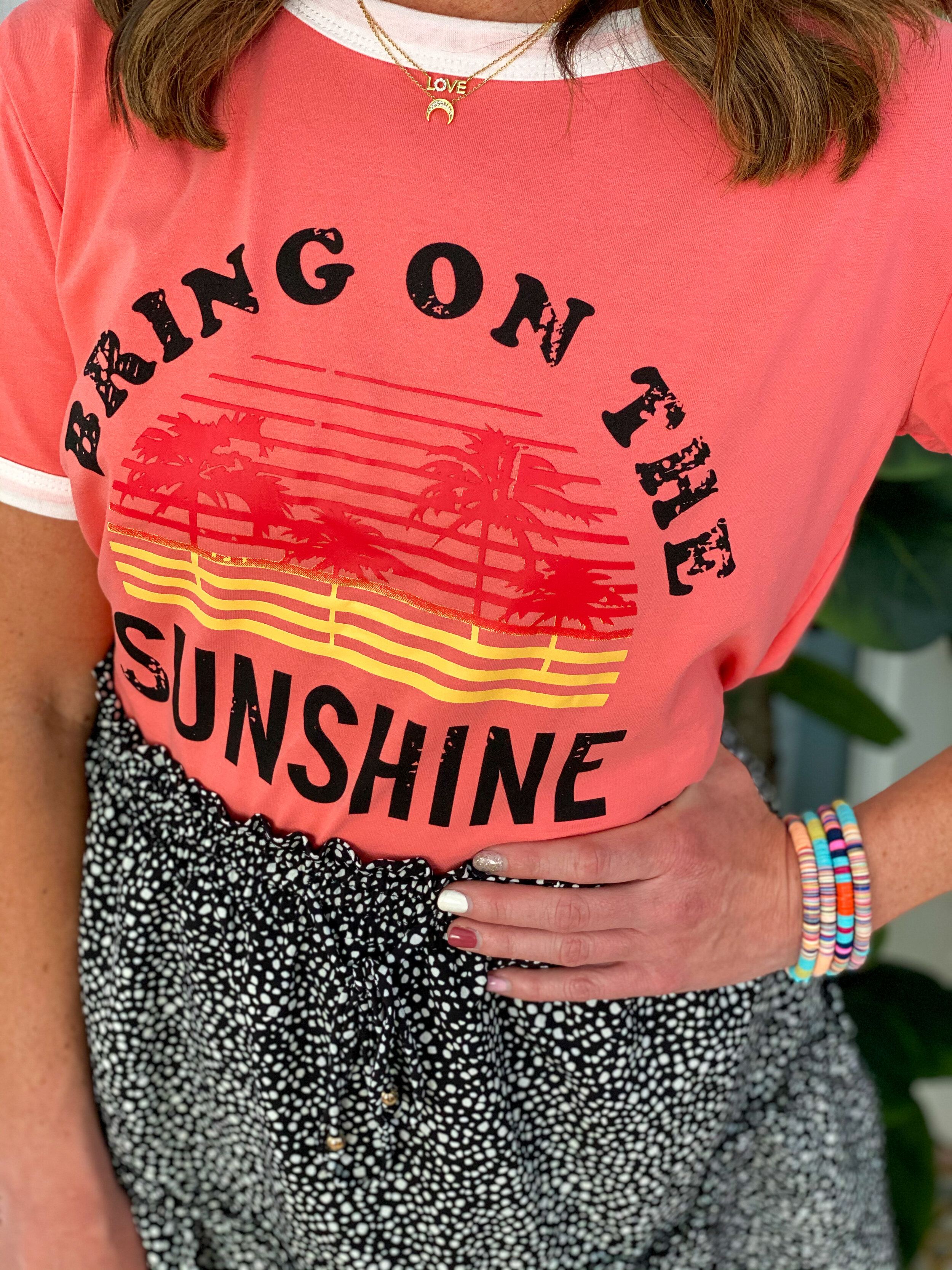 sunshine graphic tee