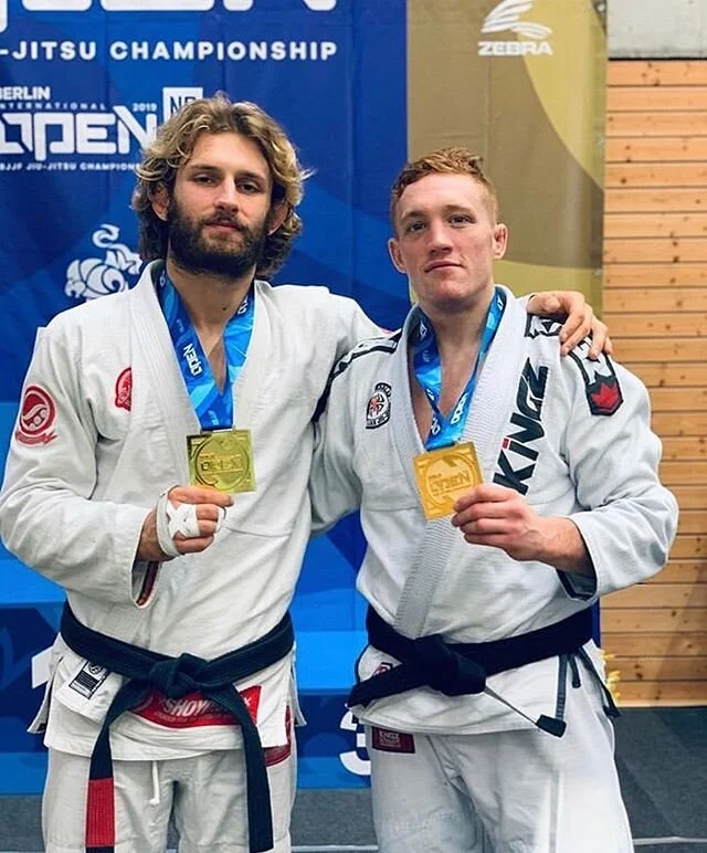 First day of the year in Poland training with my friend @wardziak_bjj