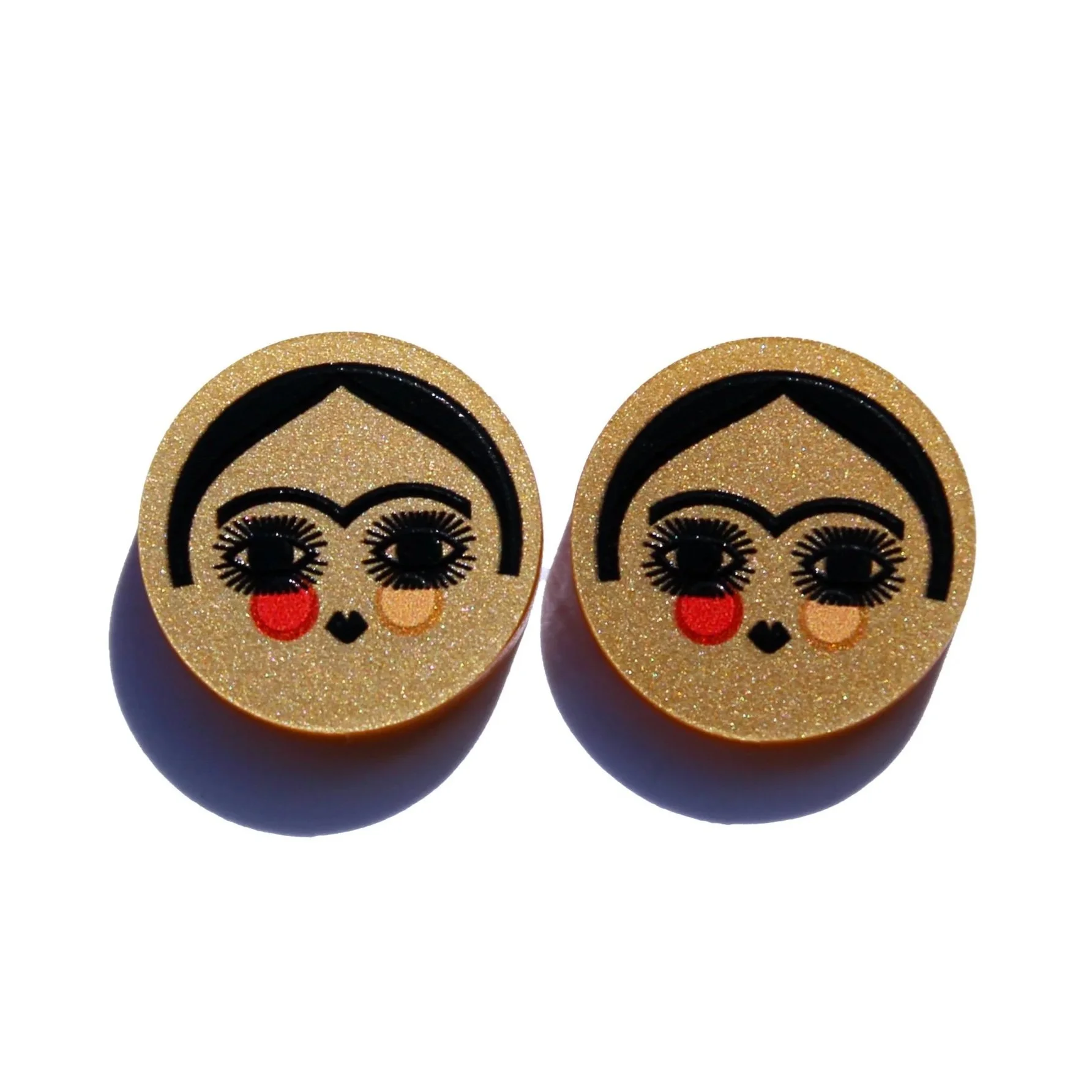 V&A Frida Short Hair Earrings 2018 by Iris De La Torre