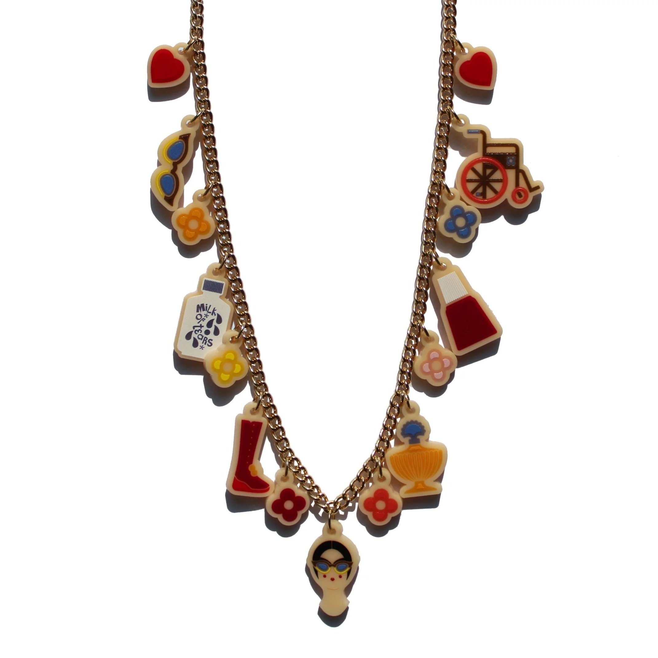 V&A Frida Charm Necklace 2018 by Iris De La Torre
