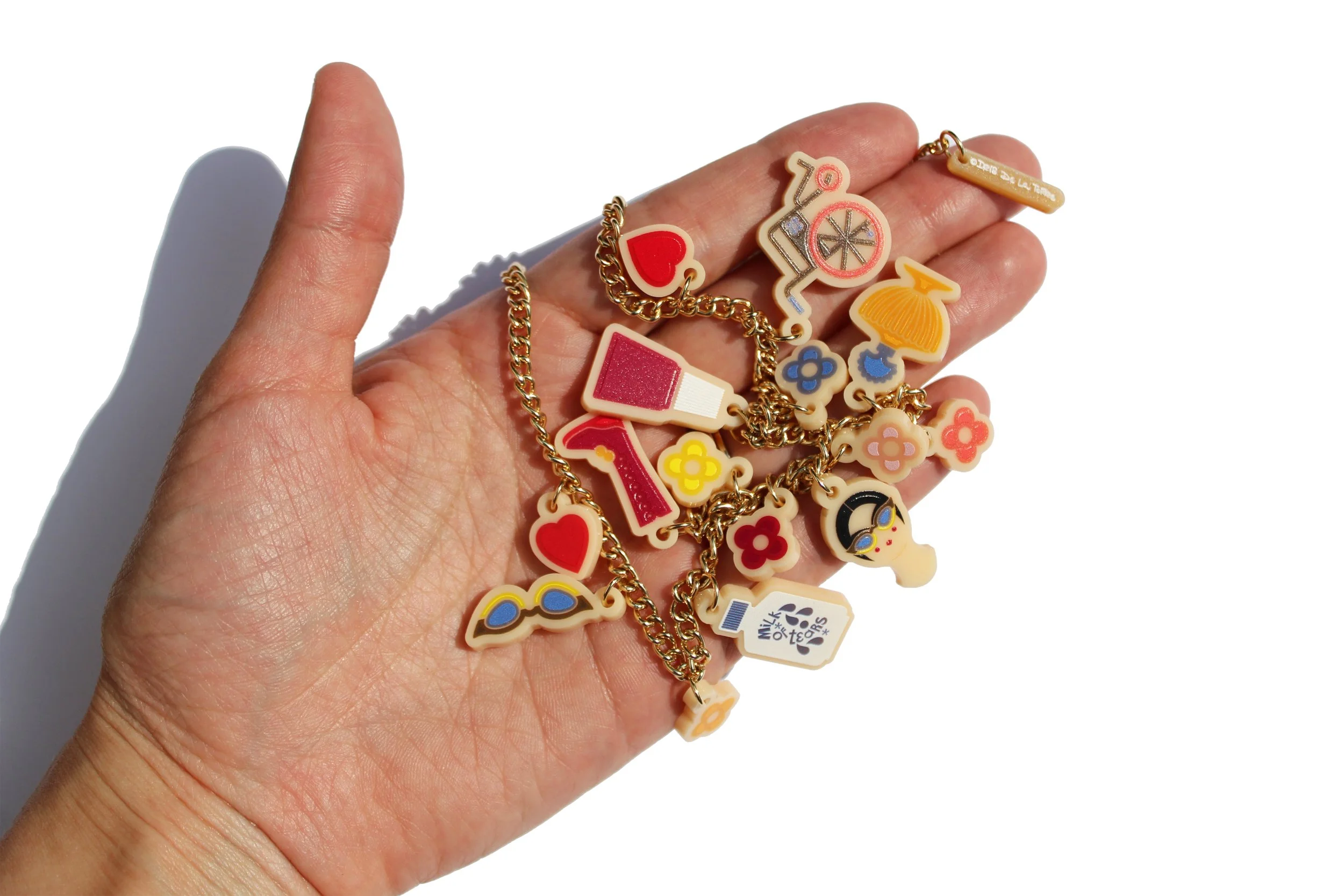 V&A Frida Charm Necklace 2018 by Iris De La Torre