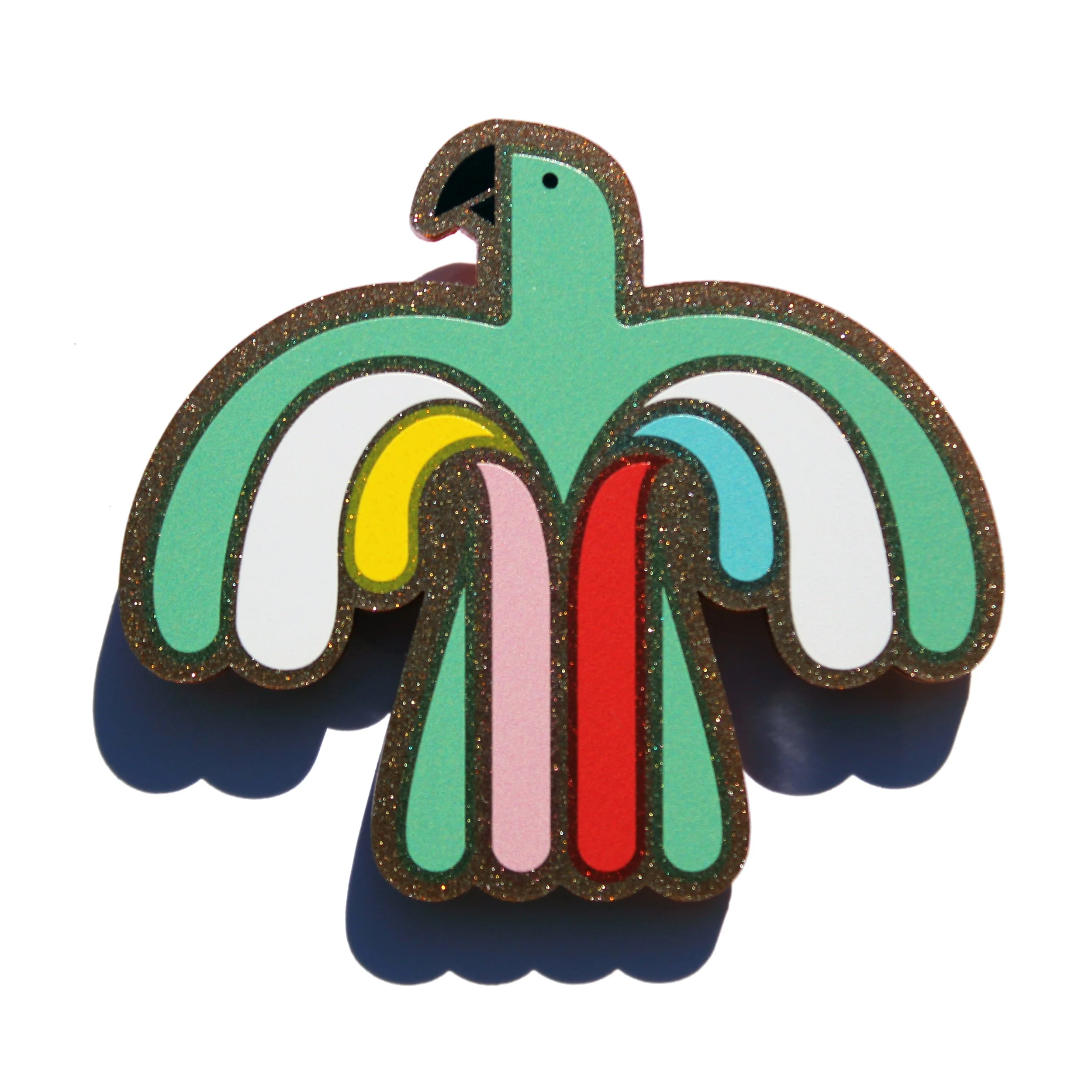 V&A Frida's Parrot Brooch 2018 by Iris De La Torre