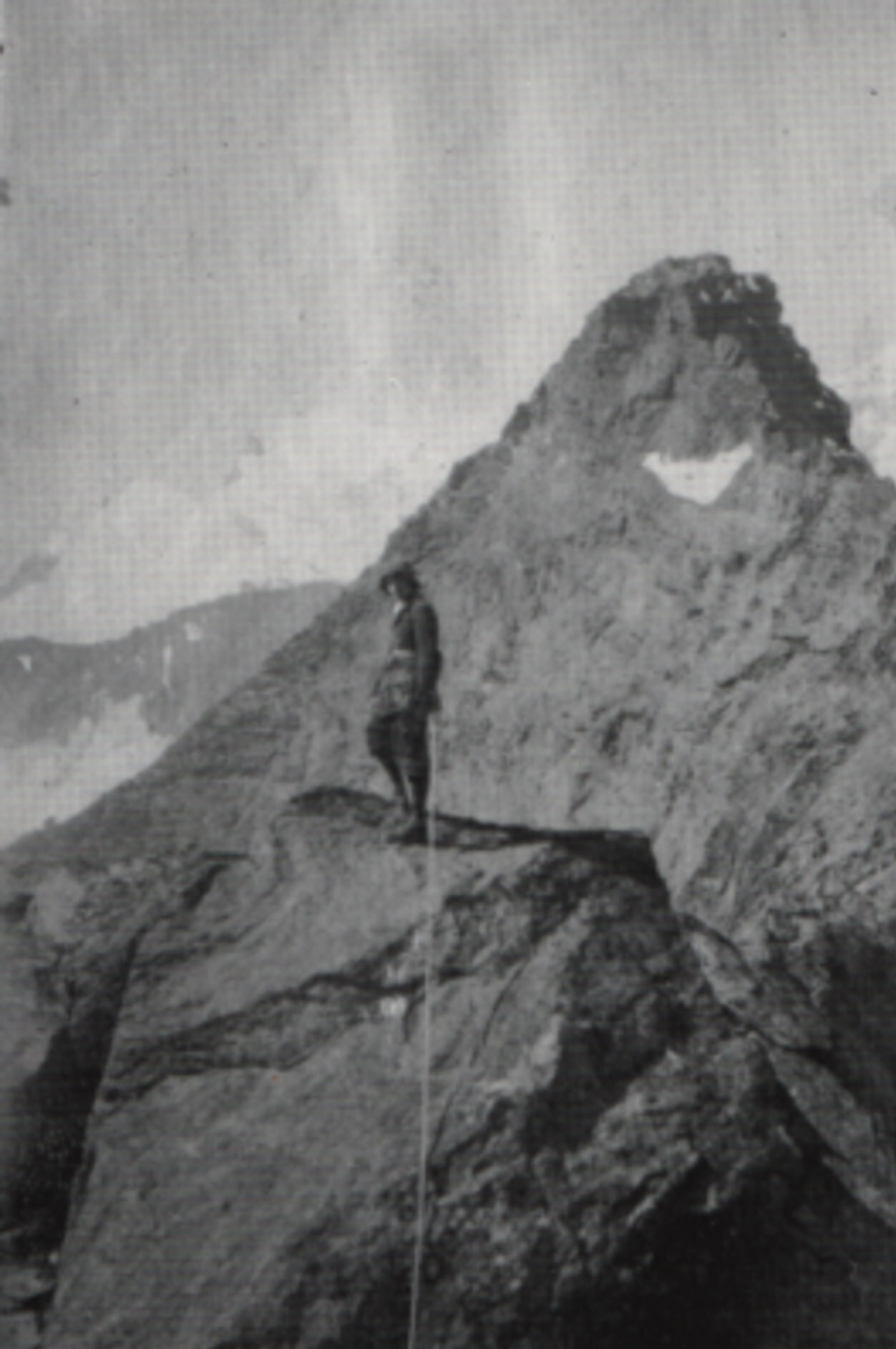 Bray on Egginergrat, Swiss Alps, 1921