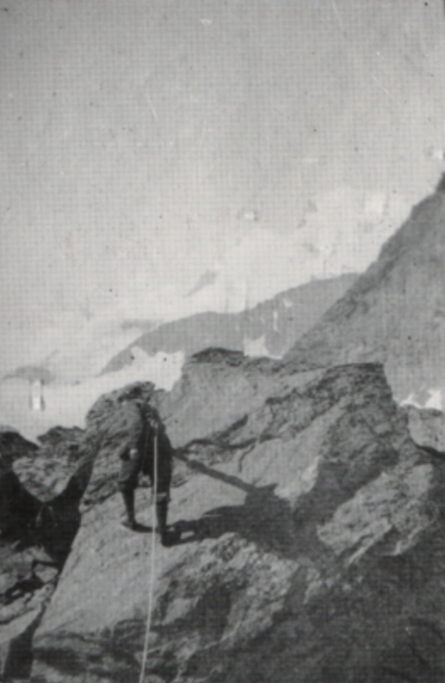 Bray on Egginergrat, Swiss Alps, 1921