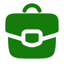 Green briefcase