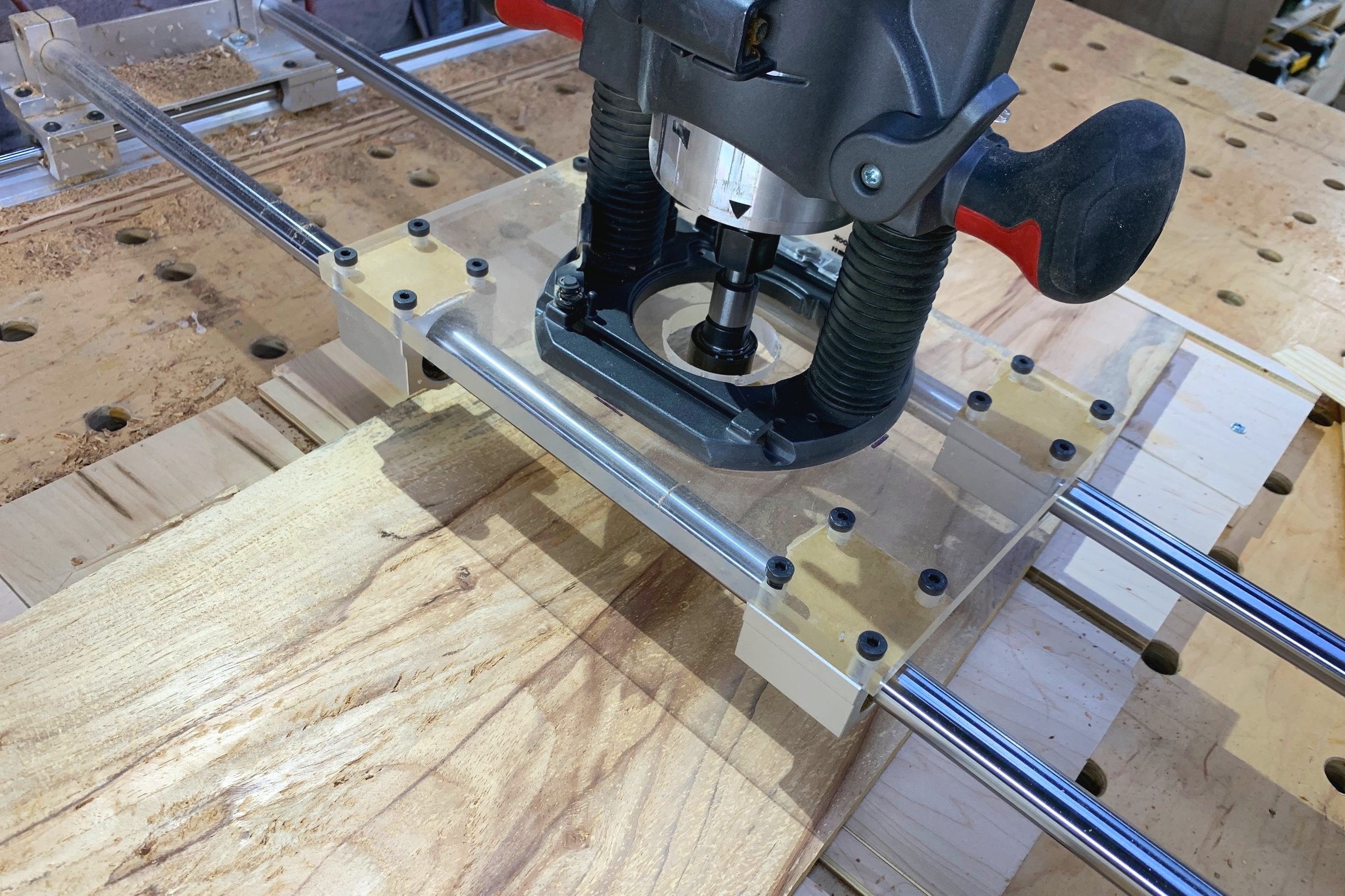 CleanCut Woodworking Router Sled Review —
