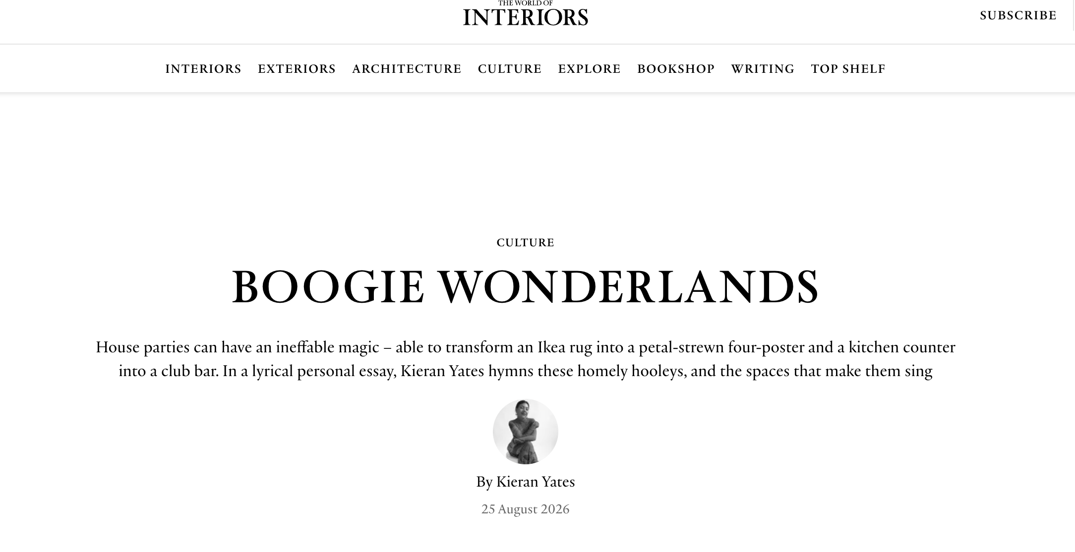 World of Interiors