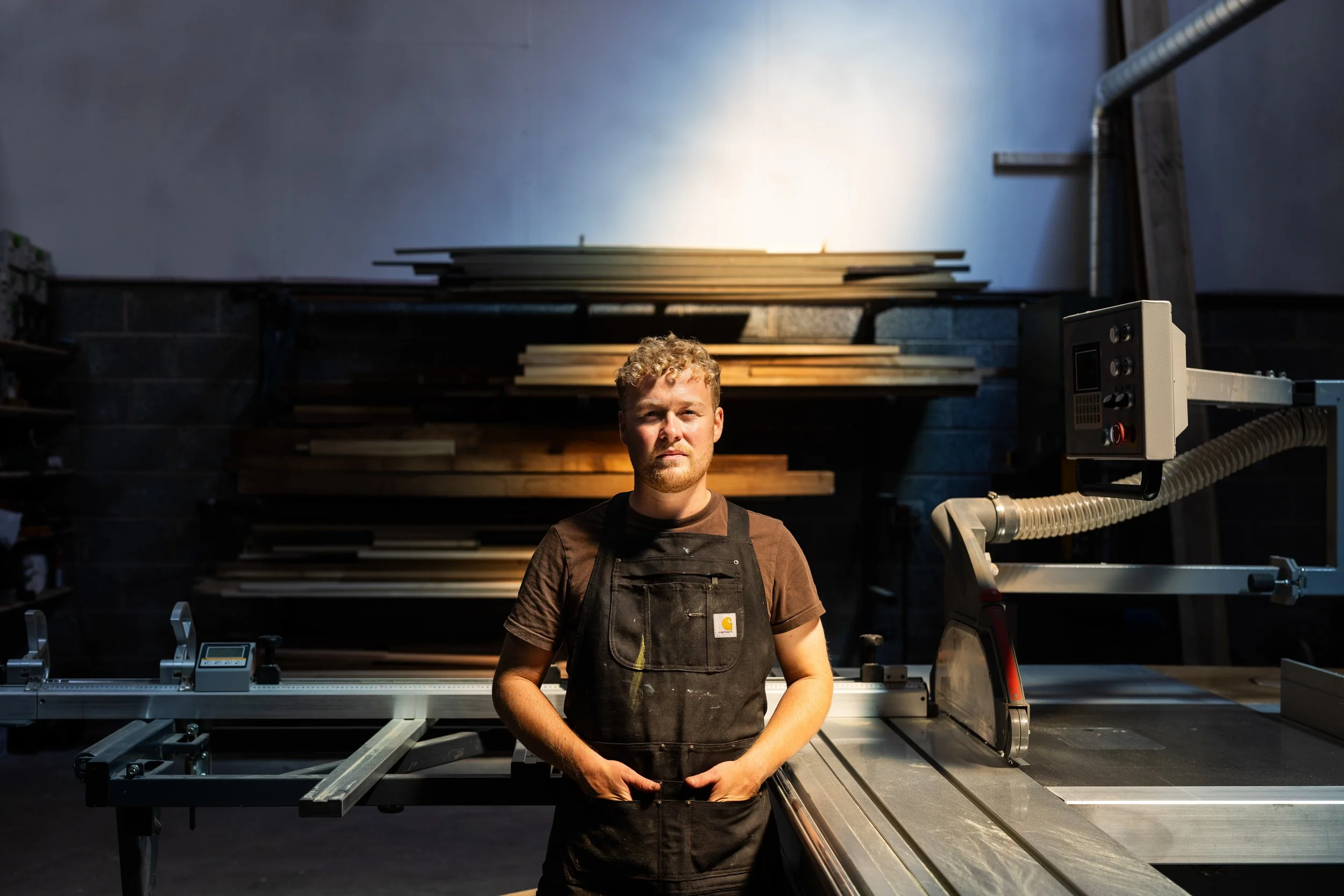 Product and portrait photography for Harry Sanger Design.