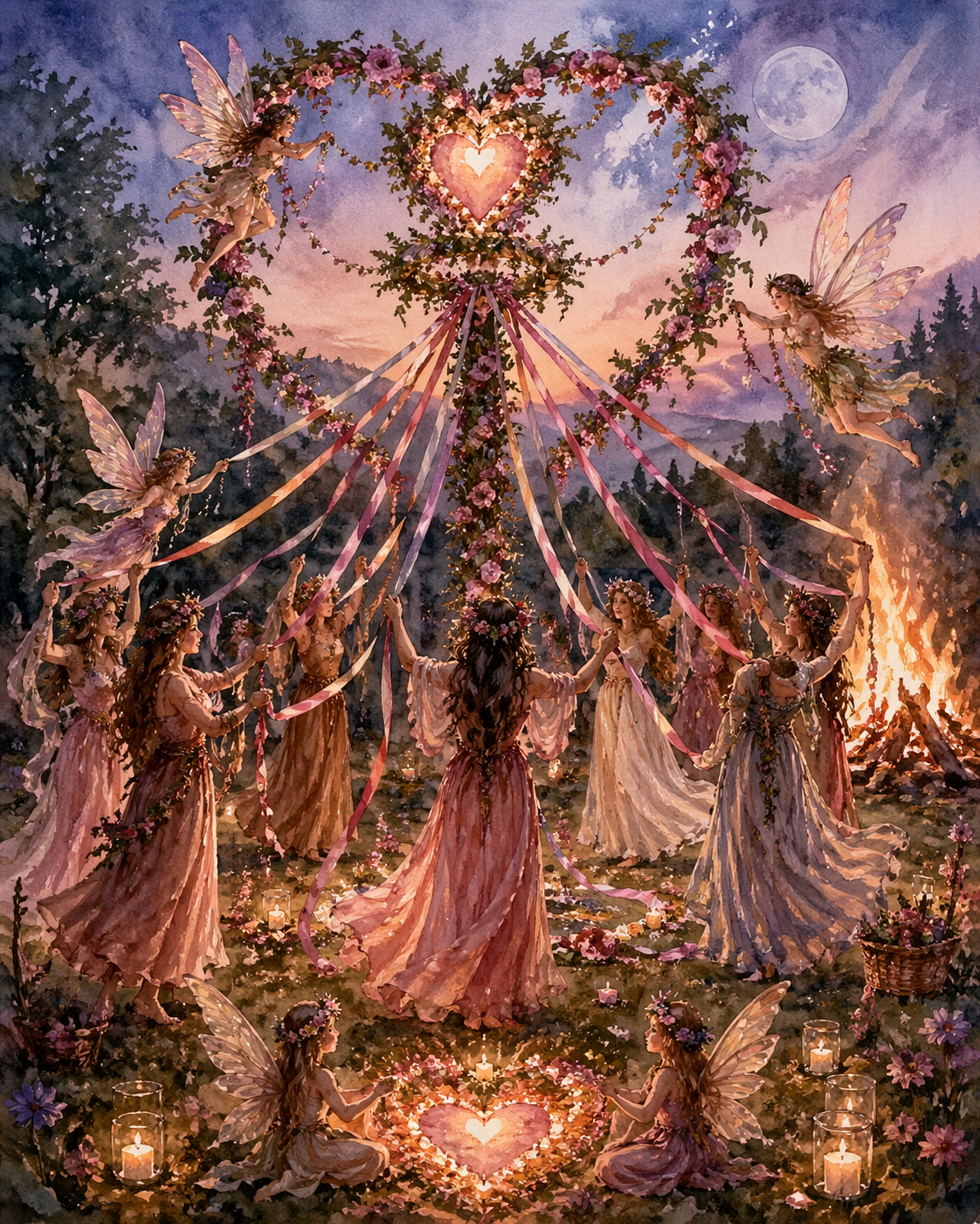 The Weaving of Hearts Beltane Ceremony
