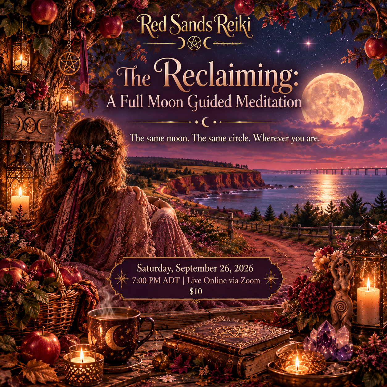 September Online Full Moon Guided Meditation