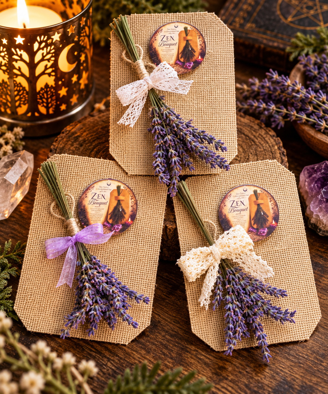 Rustic ZEN Lavender Bouquet Display.png