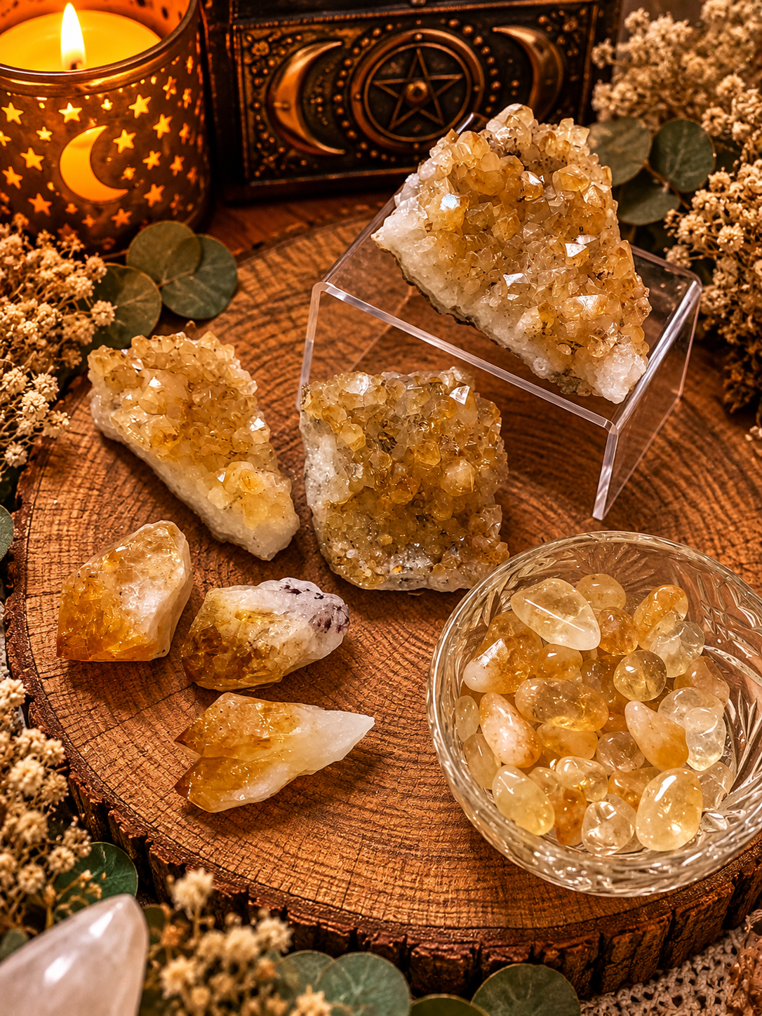 Golden Citrine Witchy Altar.png