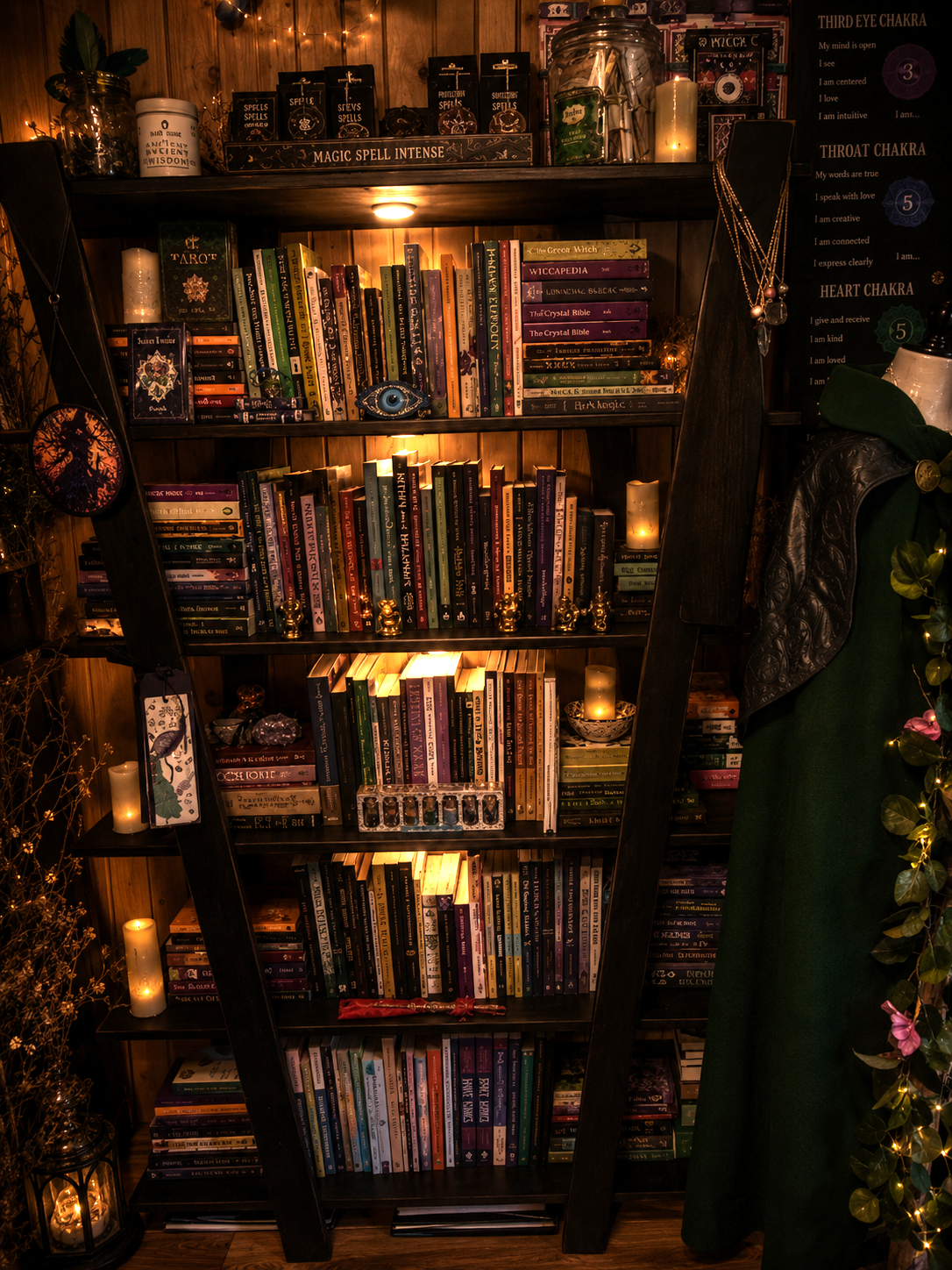 Spirituality, astrology and self-help books for purchase at Red Sands Reiki, PEI.