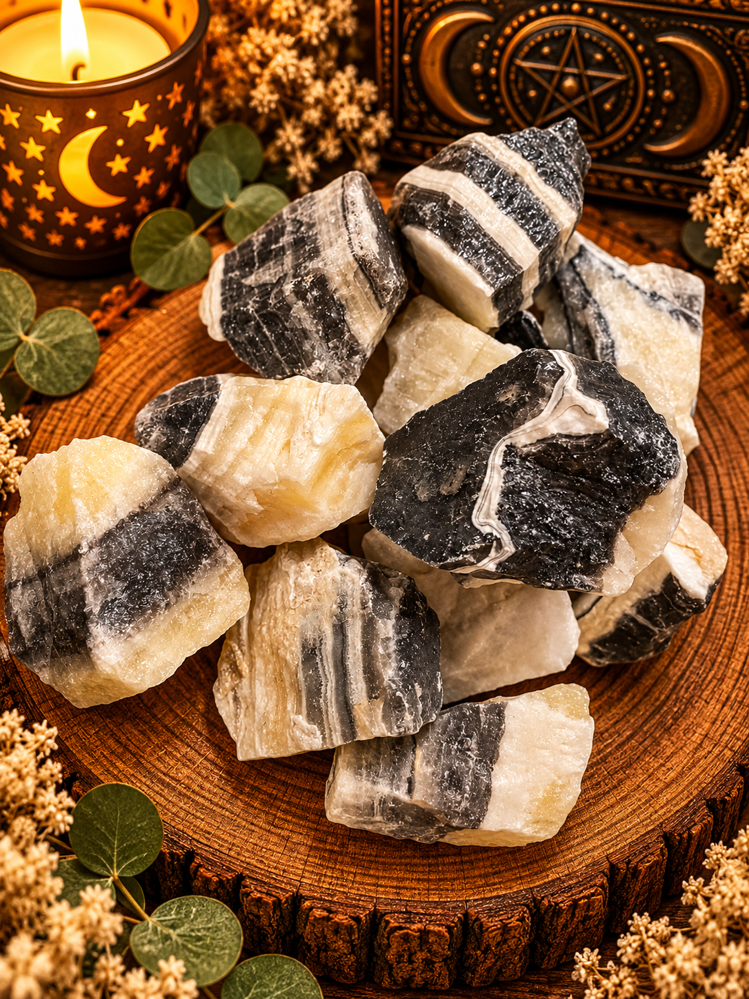 Mystical Banded Stones by Candlelight (1).png