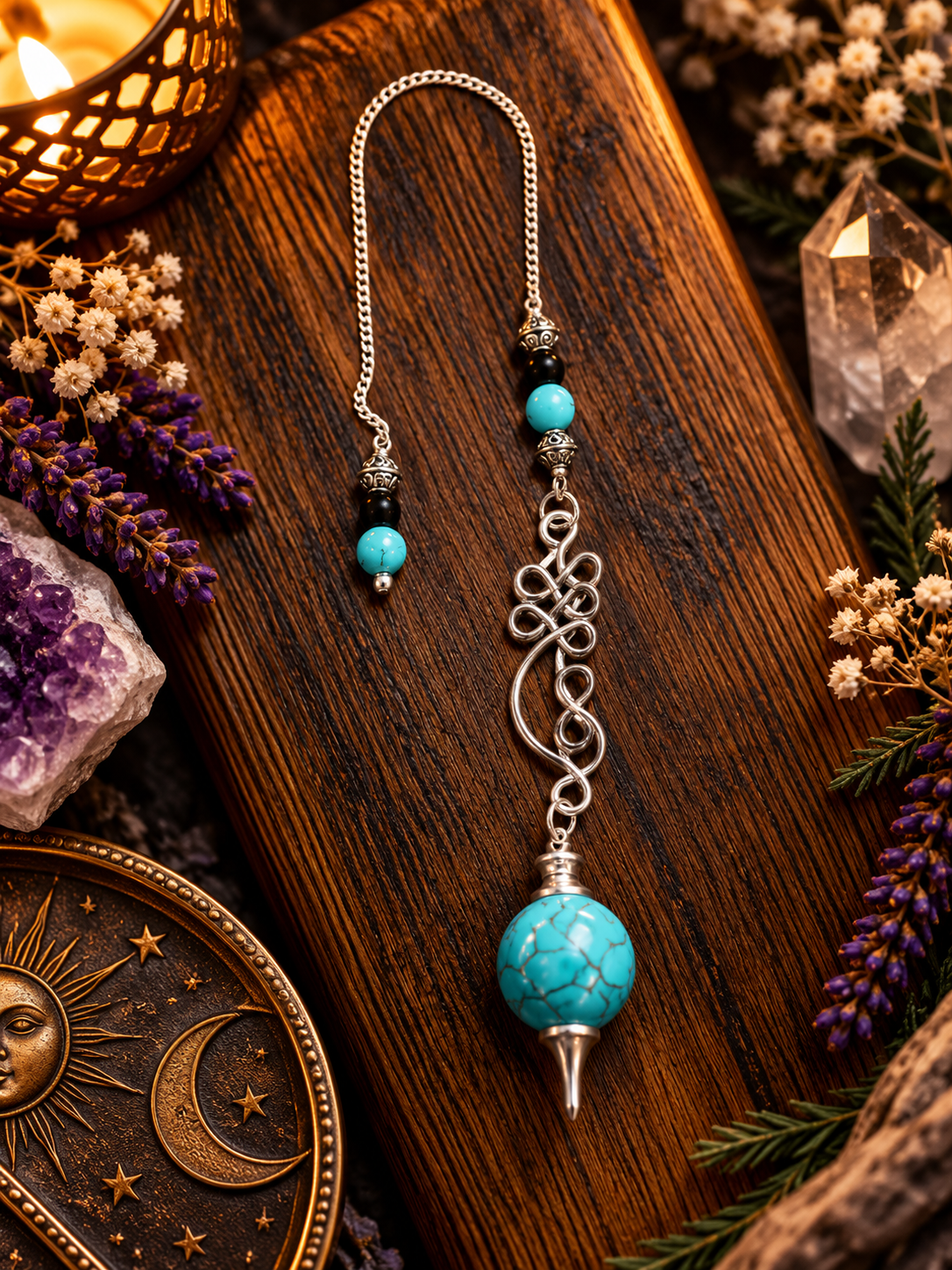 Mystical Turquoise Pendulum Still Life.png