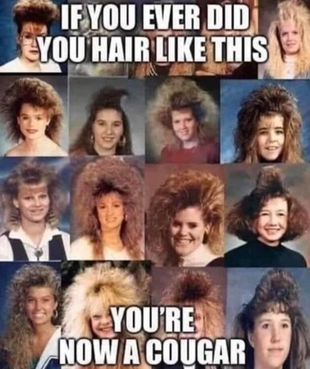 Saturday Funny! Show us you hair when it looked like this!