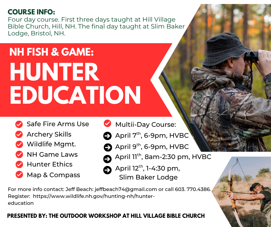 NH Fish & Game Hunter Education Course