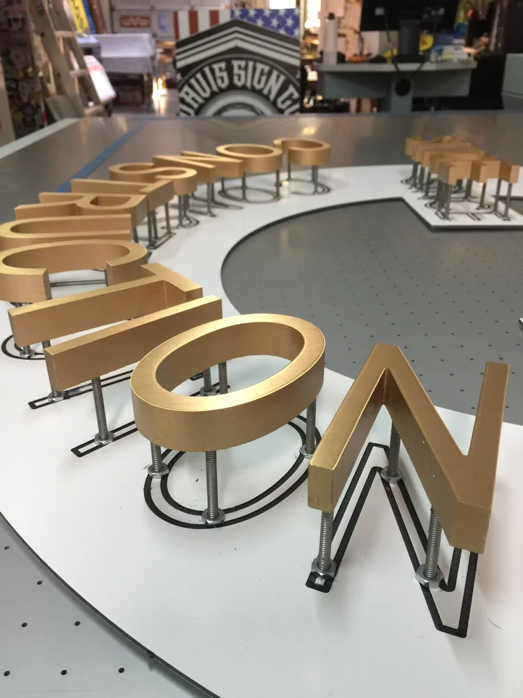 Custom Letters & Logos for Buildings and Signs | Davis Sign Co