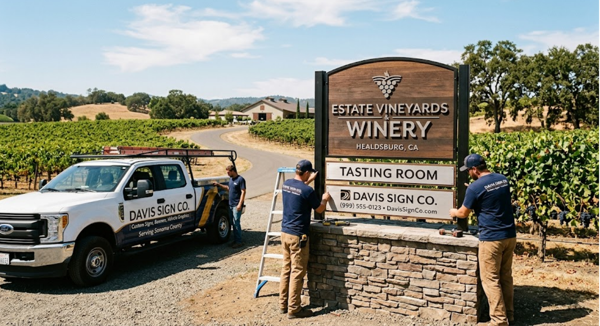 Custom Signs in Sonoma County, CA