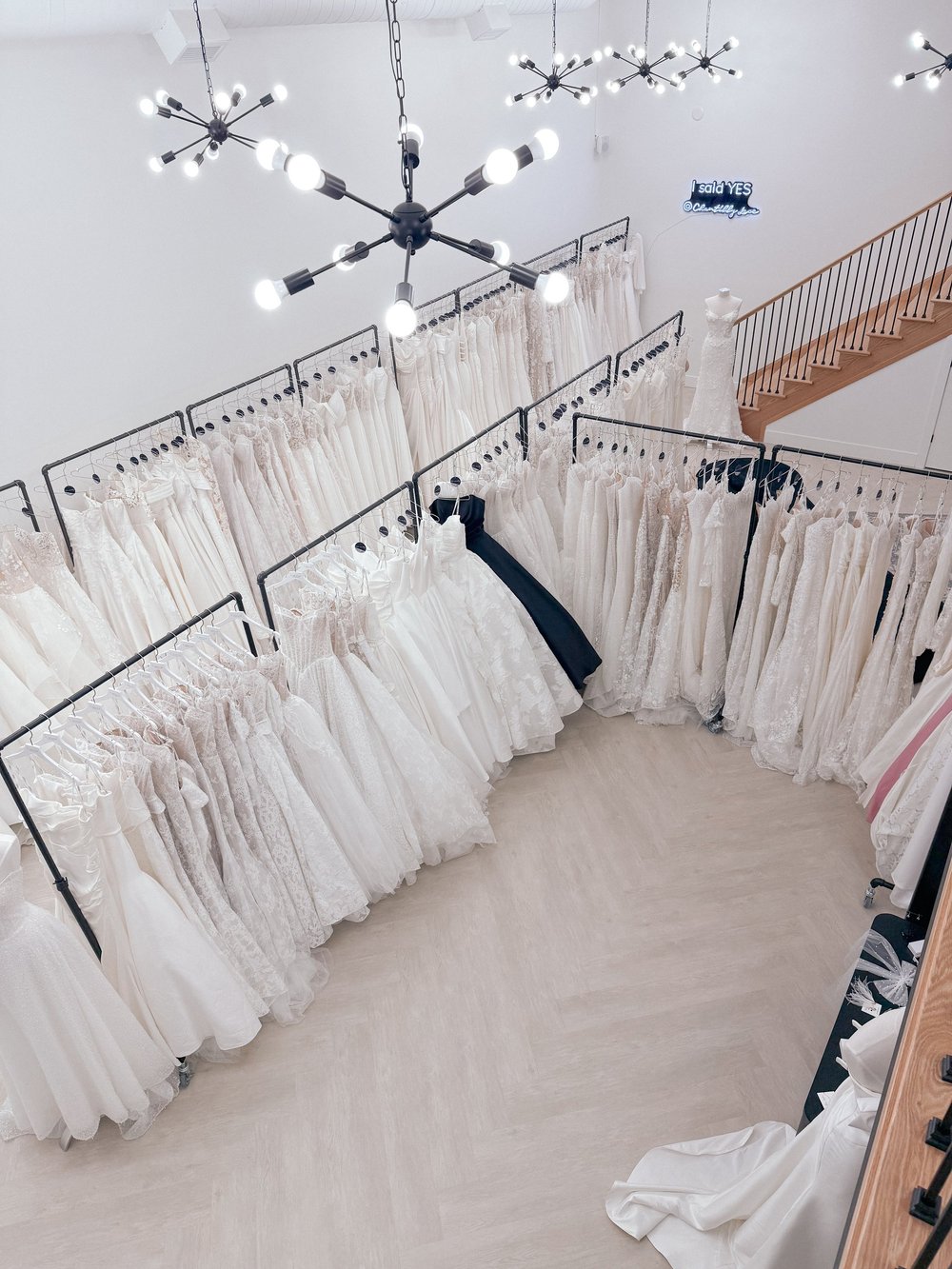 Boutique fitting room