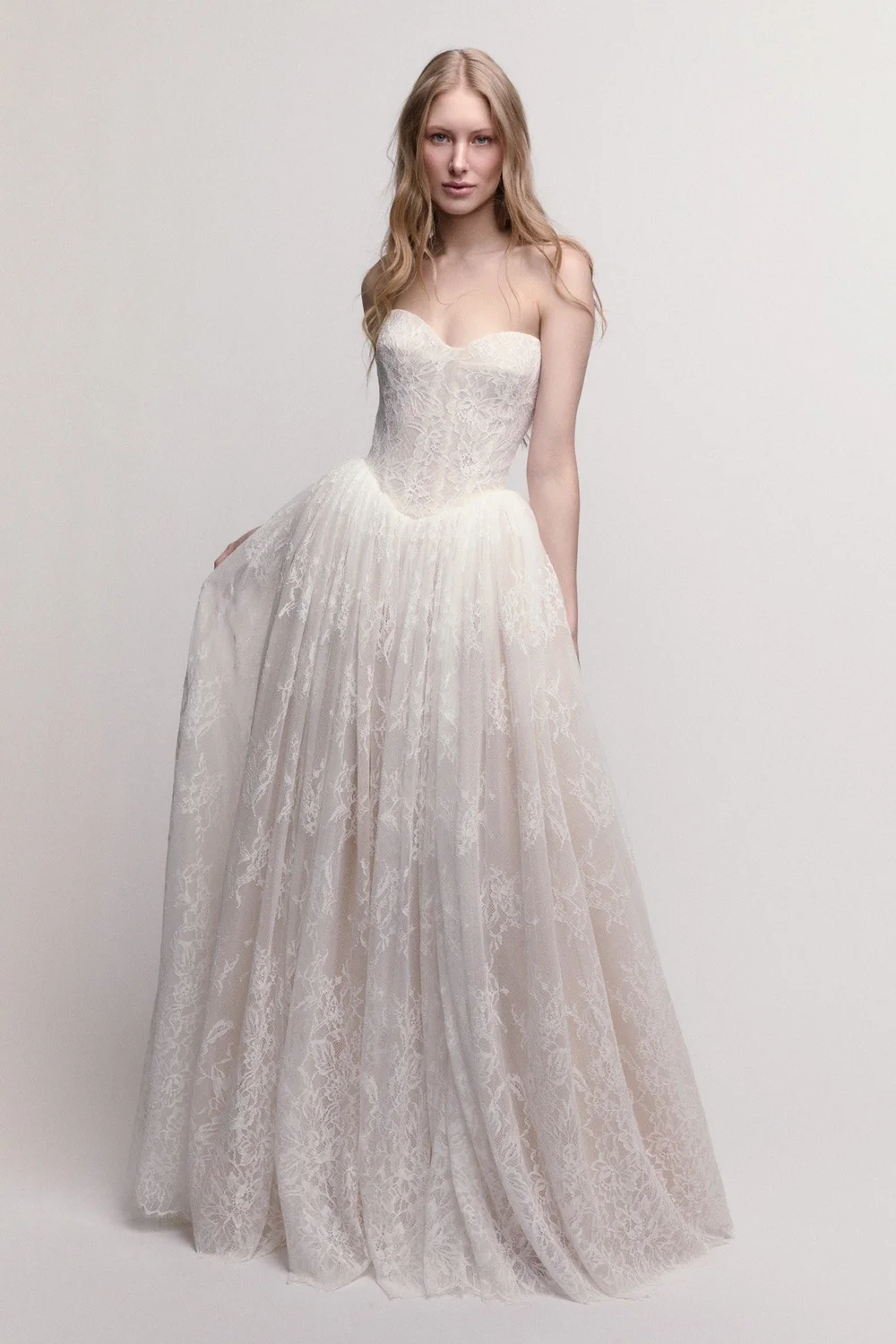 Watters Hazel gown at Chantilly Lace