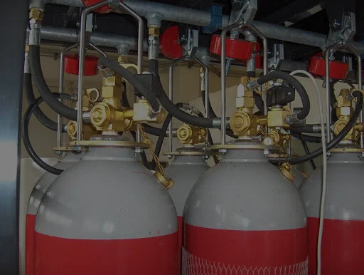 CO2 Fire Suppression Systems — Industrial Fire