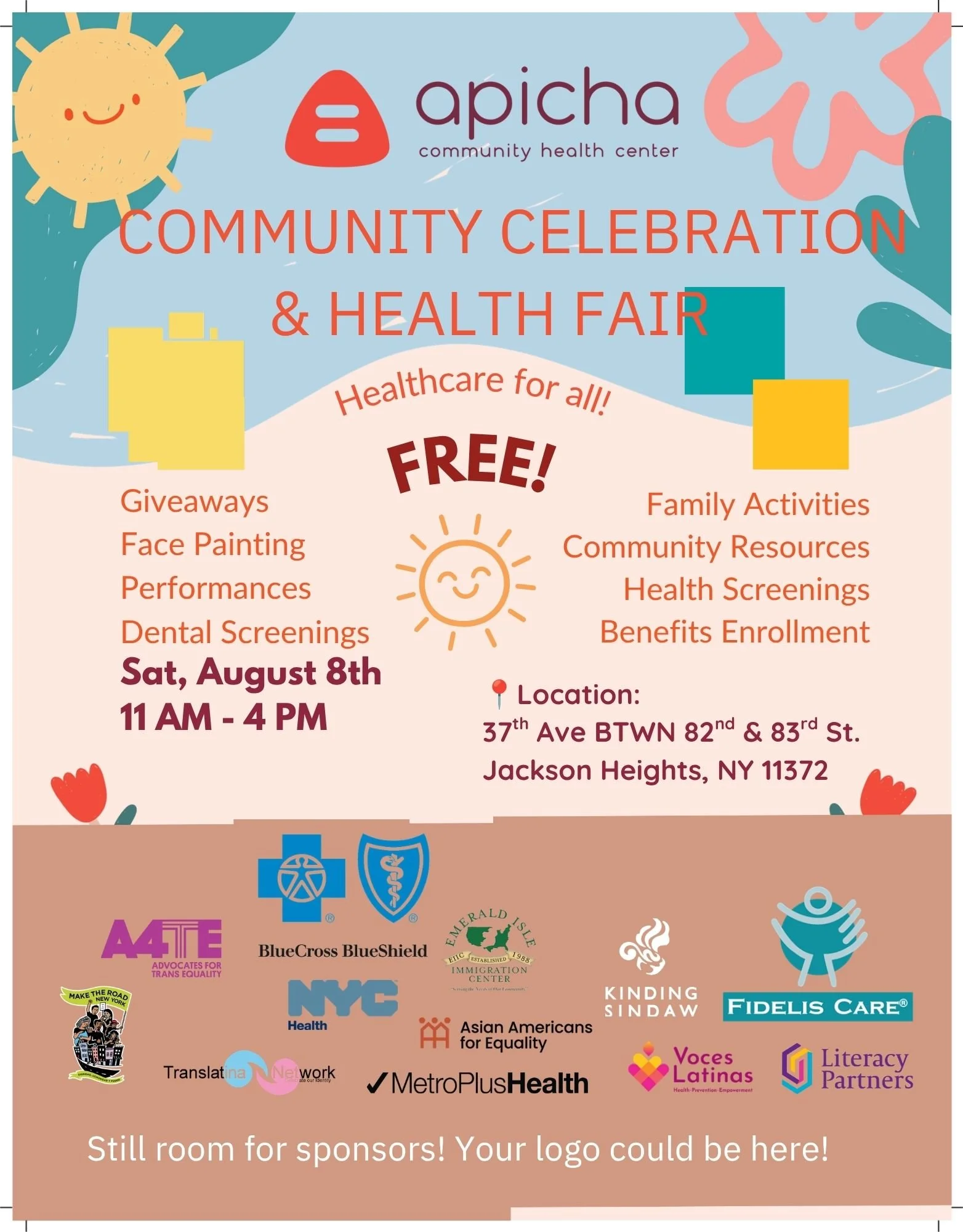National Health Center Week - Health Fair with Apicha CHC