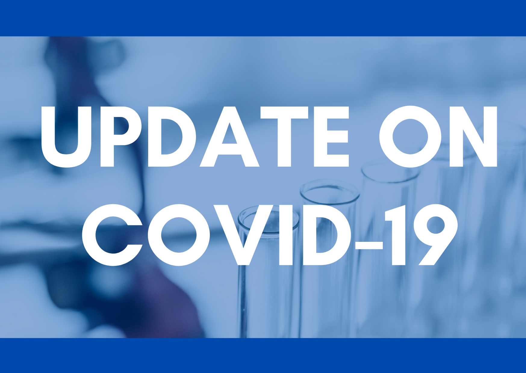 Update on Covid-19
