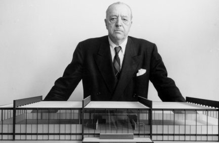 Modern architect Mies van der Rohe