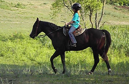 Horseback riding at TERI Campus of Life school for autistic children and adults