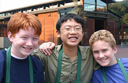 Students at TERI Campus of Life, a school for children and adults with developmental disabilities