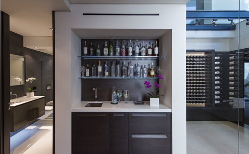custom home bars, wine cellars | whipple russell architects